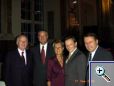 Von links: Peter Jungen (MIT Deutschland), Hans-Peter Mayer,  Lisbeth Gr�nfeldt-Bergmann (MdEP aus Schweden),  �sterreichs Bundeskanzler Wolfgang Sch�ssel, Paul R�big (MdEP aus �sterreich)