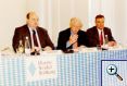 von links: Alexander Radwan MdEP, Robert Verrue, Generaldirektor der Generaldirektion Steuern der Europ�ischen Kommission, Hans-Peter Mayer als Organisator zusammen mit der Hanns-Seidel-Stiftung und der Europ�ischen Steuerberatervereinigung