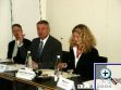 Neben der Justizministerin und Hans-Peter Mayer im Bild: Dr. Tilman G�tte, Pr�sident der Bundesnotarkammer