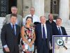 v.l.n.r.: Dr. Andreas Schwab (EVP, DE), Olle Schmidt (ALDE, Schweden), Sylvana Rapti (S & D, Griechenland),  Prof Hans-Peter Mayer (EVP, DE),Malcom Harbour (ECR, UK), Mitro Repo, (S & D, Finnland), Philipe Juvin (EVP, FR)