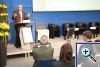 Am 9.11.2011 sprach Prof. Dr. Mayer auf dem Symposium zur EU-Bauproduktenverordnung im Bundespresseamt in Berlin vor 300 Teilnehmer aus Verb�nden, Unternehmen  und Ministerien aus Deutschland, �sterreich un der Schweiz. Thema des Vortrags war "Wege f�r Europa � Europapolitik und Bauwesen".