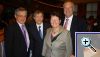 Hans-Peter Mayer (r.) zusammen mit Albert Dess MdEP, Dacian Cioloş (designierter Kommissar f�r Landwirtschaft) und Elisabeth Jeggle MdEP (v.l.n.r.) am Rande der Anh�rung des designierten Kommissars im Ausschuss f�r Landwirtschaft und l�ndliche Entwicklung