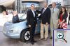 vlnr.: Ren� L�ddecke, EWE B�ro Br�ssel; Europaabgeordneter Prof. Dr. Hans- Peter Mayer; Dr. Eberhard Meller Senior Counselor, EWE Br�ssel; Isabelle Babak, EWE Br�ssel